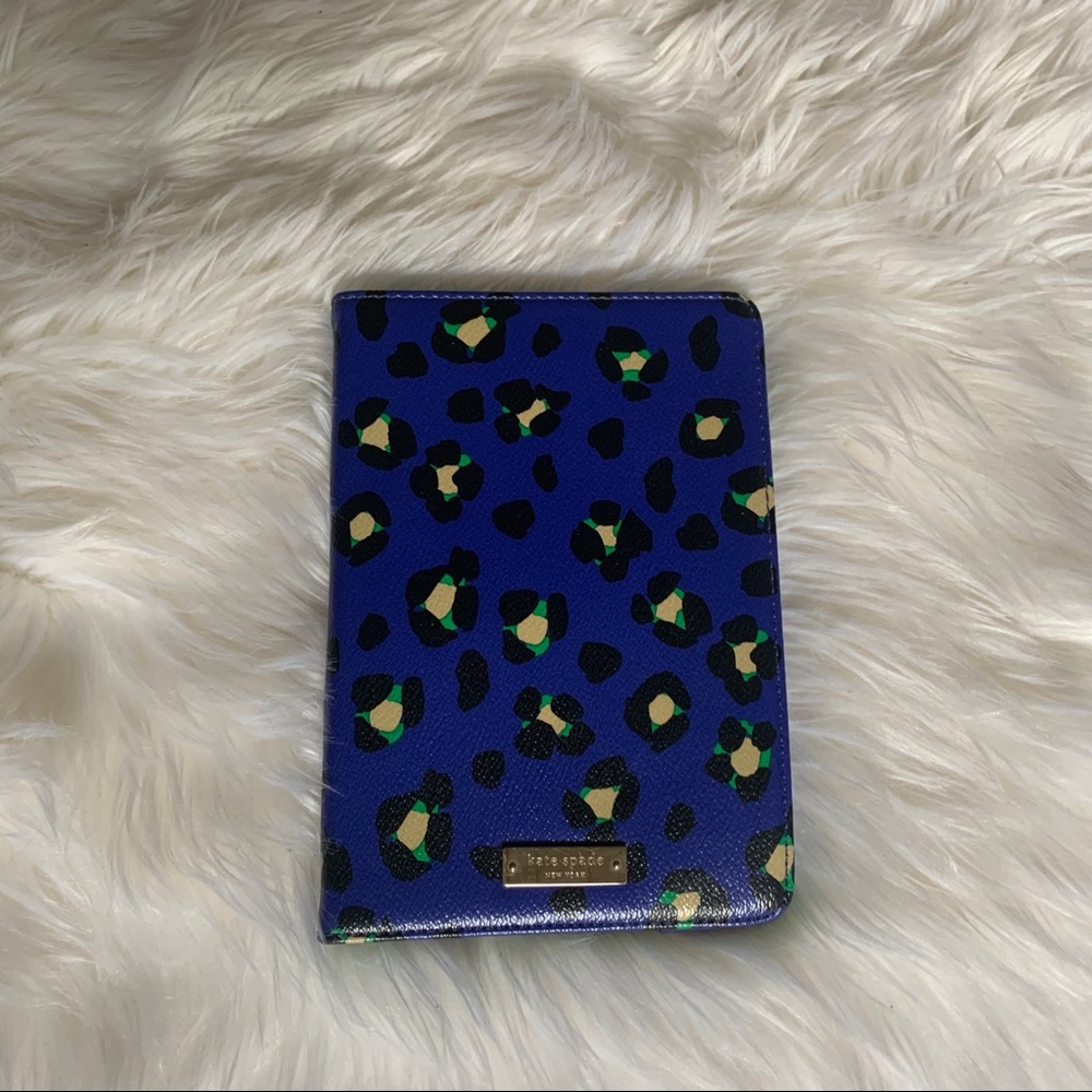 Kate Spade ♠️ leopard print iPad mini  folio